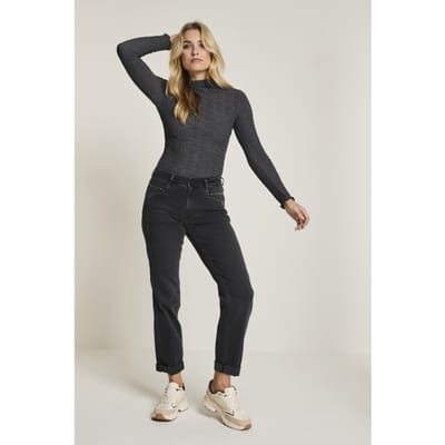 Para Mi broek Bibi denim - Shadow grey