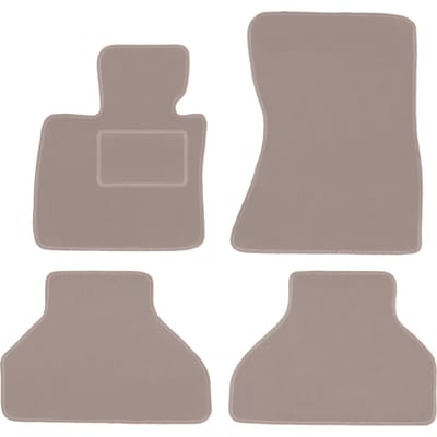 Beige velours vloermatten voor: BMW X6 F16 SUV (2014-2020)