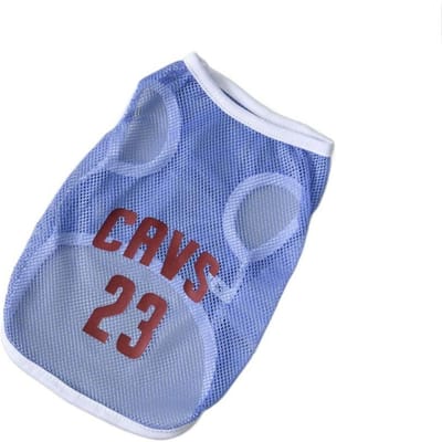 Débardeur en maille rafraîchissant pour chien T-shirt en maille pour chien Polyester respirant Vêtements de protection solaire pour chien T-shirt fin doux pour chat Été 6XL