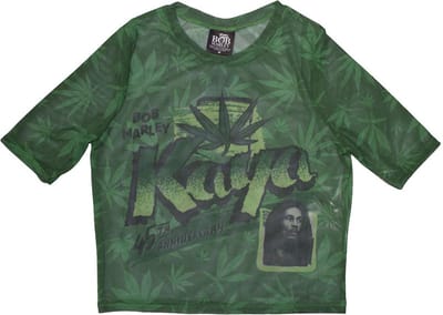 Bob Marley - Kaya Crop top - XXS - Groen