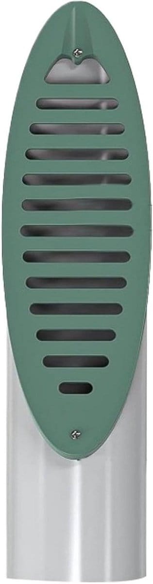 Afvoerrooster Hoek - Waterafvoer - Waterbeheer Tuin - Blokkeert Afval - 44.5 x 10.2 cm - Zwart