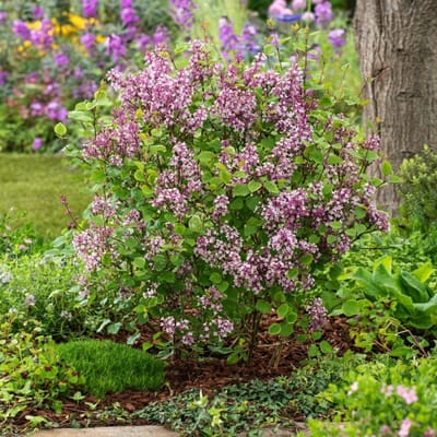 Plants Online BV - Planten - Tuinplanten - Heesters - Set van 1 - Syringa meyeri Flowerfesta Purple