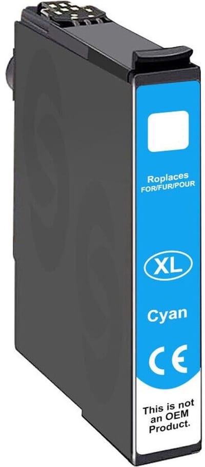 405XL Cyaan Huismerk Inkt Cartridge | Compatible met Epson 405XL Cyaan | Geschikt voor Epson WorkForce EC-C 7000, WF-3820 DWF, WF-3825 DWF, WF-3830 DWTF, WF-4820 DWF, WF-4825 DWF, WF-4830 DTWF, WF-7835 DTWF, WF-7840 DTWF, WF-7310 DTW, WF-7830 DTWF