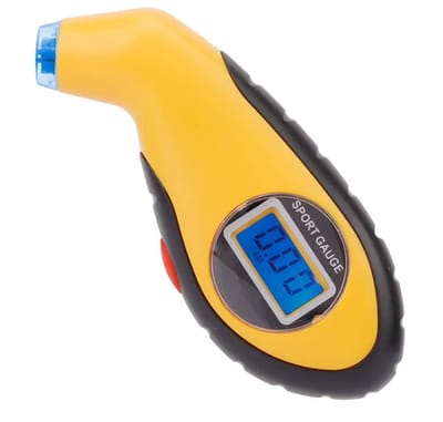 Dailygoods- Bandenspanningsmeter Mini - Digitale Luchtdrukmeter - Elektronische Bandenspanningsmeter - TPMS Motor - Hoge Kwaliteit - Stabiele Prestaties