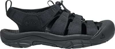 Keen Newport H2 Heren Wandelsandalen Triple Black | Zwart | Polyester | Maat 40 | K1022258
