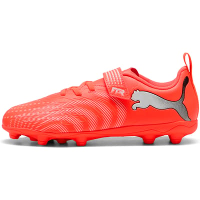 Puma Future 9 Play Fg/ag Rb Junioren Voetbalschoenen Rood,Oranje EU 32 Kinderen