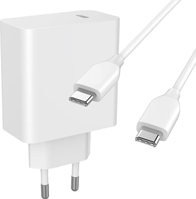 Usb-C Adapter 45w + usb-C naar usb-C Oplader Kabel 3 Meter - 45w - Super Fast Charging - Universele Thuislader - Usb-C - Adapter voor S24,S23,S22, S21, S20, Tablet, S9,S8,A8,A9,Plus