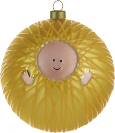 Alessi Kerstbal - Kindeke Jezus - AMJ13/1 - door Marcello Jori