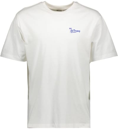 Only & Sons T-shirt Onsmilo Sketch Life Rlx Coast Ss T 22039621 Bright White/slow Vacation Mannen Maat - L