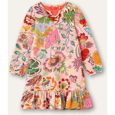 Oilily Dreamy jersey nachthemd- maat98/3T Prism Roze