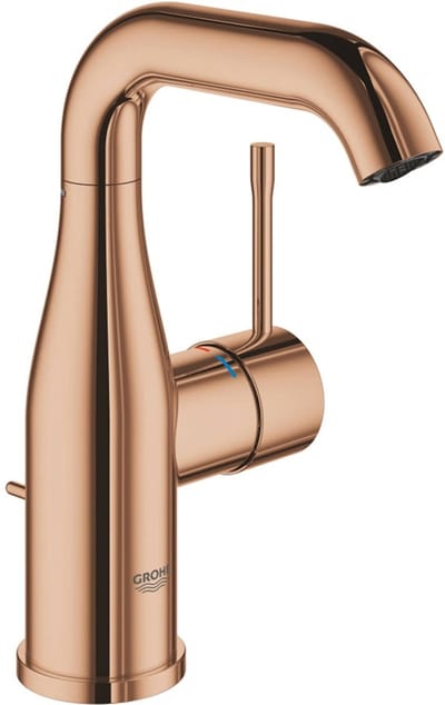 Grohe Essence 24173DA1 - wastafelmengkraan - M-size - met waste en hoge uitloop - Warm Sunset
