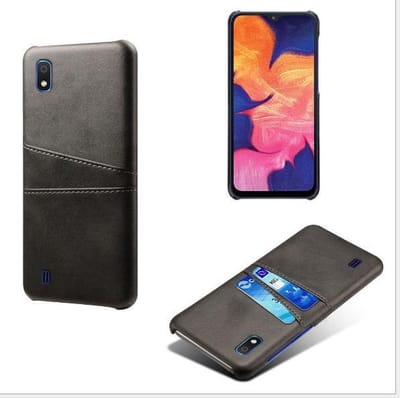 Backcover met Opbergvakjes + PMMA screen protector voor geschikt voor Samsung Galaxy A10