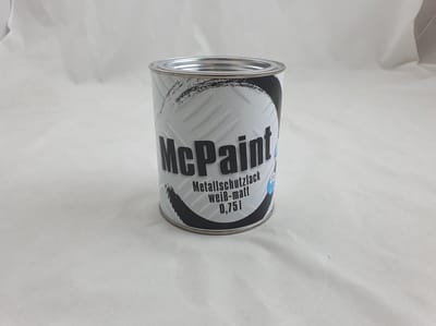 McPaint Roestwerende Metaallak Wit 0,75l