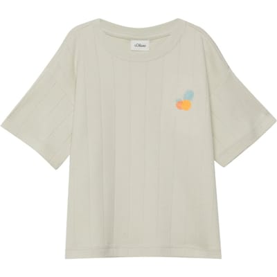s.Oliver T-shirts Grey/black Taglia: 116/122 | T-shirt Outlet | Unisex | Grigio