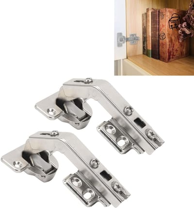Hoekkastdeur Scharnier met Vouwdeur - 135 Graden Speciale Scharnier voor Keukenmeubels, Ideaal voor Lazy Susan en Vervangingshardware voor Hoekkasten
