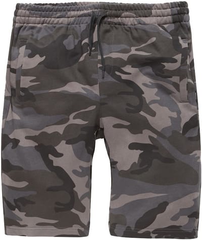 Vintage Industries korte sweatbroek Greytown Shorts Dark Camo