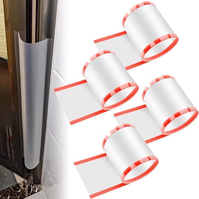 Veiligheidsset van 4 Vingerklem Beschermers voor Deuren, 17 x 120 cm, Zelfklevende Deurbescherming voor Kinderen, Ideaal voor Kinderdagverblijven en Klassenkamers