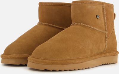 Warmbat Wallaby Suede Boot Heren Laarzen - Cognac