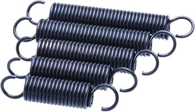 Trekveren met Haak - Verenstaal Spiraal - Onderdelen Vervangen - Verenstaal Materiaal - 1.2x10x60 mm - One Color