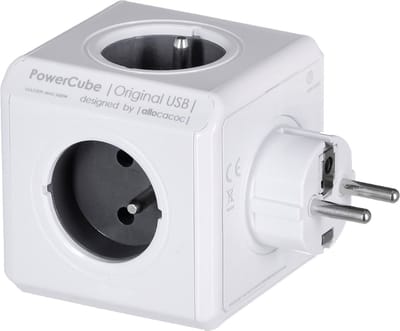 DesignNest PowerCube Original - USB - FR - Grijs
