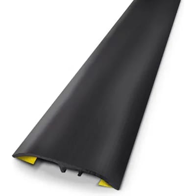 Gerflor Drempelprofiel - Aluminium Zwart - 37x6mm 0,816m - Zelfklevend