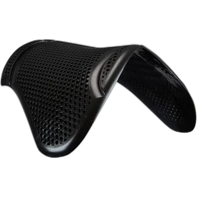Acavallo Gel Ns Classic Shaped Front Riser Halve Pad Zwart