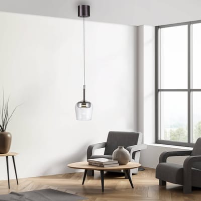 Q-Smart-Home Paul Neuhaus SMART+ hanglamp Q-Kon zilverkleurig Ø 21 cm