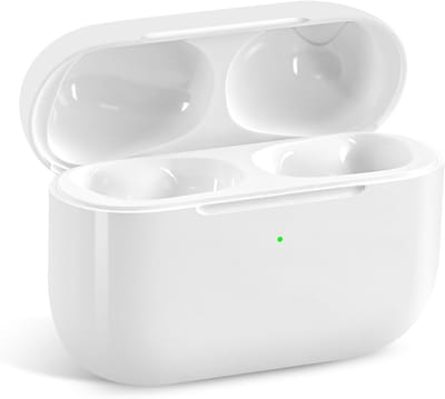 Draadloze Oplaadcase - Oordopjes Oplader - Oordopjes Opladen - Type-C en Draadloos - 7.7 x 6.6 x 3 cm - Wit