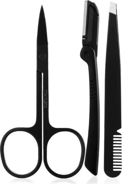 Pincet Epileer 3 Delige Set|Schaar|Epileer|Pincet|Cabantis|Zwart