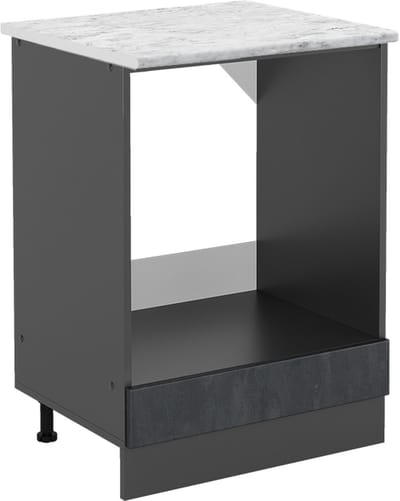 Vicco R-Line Ovenombouwkast – 60 cm WB Marmer Zwart beton