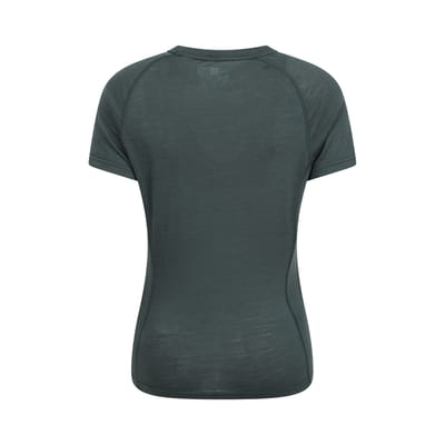 Mountain Warehouse Dames/Dames Summit Merino Wol Thermo Top (Groen)