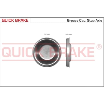 Verzegelende/beschermende kap QUICK BRAKE 9826