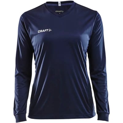 Craft Squad Jersey Solid LS W 1906885 - Navy - XXL