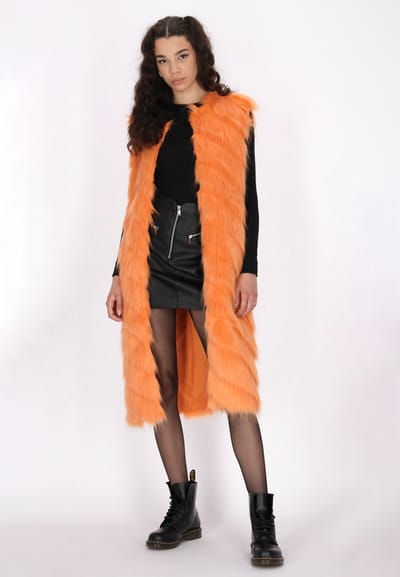Mymo Vest Dames oranje