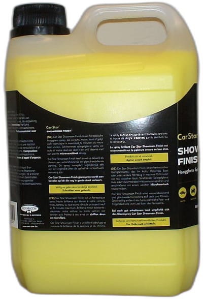 Car Star - Showroom Finish - Hoogglansspray - 2250 ml - Geef uw voertuig een adembenemende glans