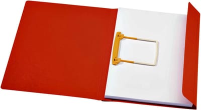 Jalema Secolor Clipmap voor formaat A4 (31 x 25/23 cm) rood: omdoos van 50 stuks