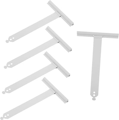 Rolluik Ophangveren - Reparatieonderdelen Luiken - Rolluiken Monteren - Zwaluwstaartverbinding - 5 Stuks - Wit