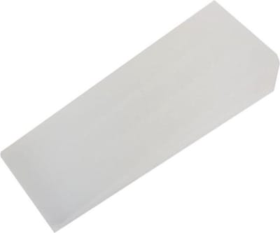 2 Deurstoppers - transparant 78x29x15mm