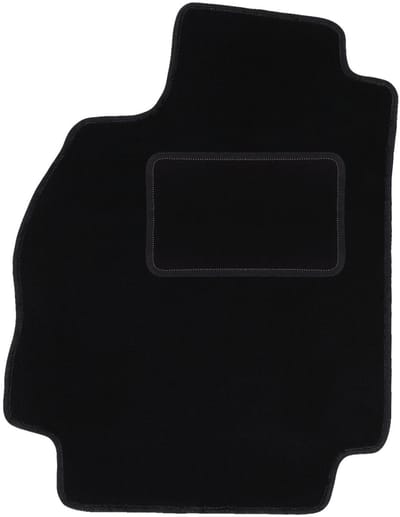 Bestuurdersmat zwart voor: Renault Megane II hatchback (2002-2008)