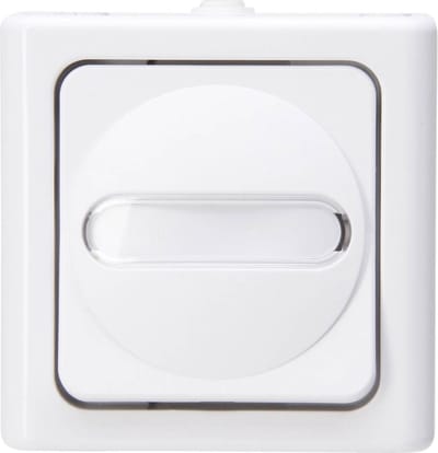 Kopp 560602007 BlueElectric Compleet Uitschakelaar, Wisselschakelaar spatwaterdicht Arctisch-wit 1 stuks 1 stuk(s)