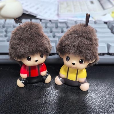 Mini Monchhichi Figuurtjes Schattige Monchchi Bureau Ornamenten Zittende Monkiki Dashboard Decoratie Figuurtje Model Kindercadeaus
