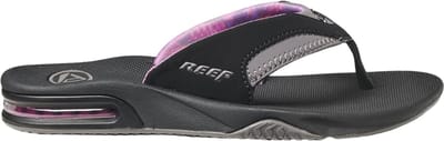 Reef Fanningblack/Grey Dames Slippers - Zwart/Grijs - Maat 36