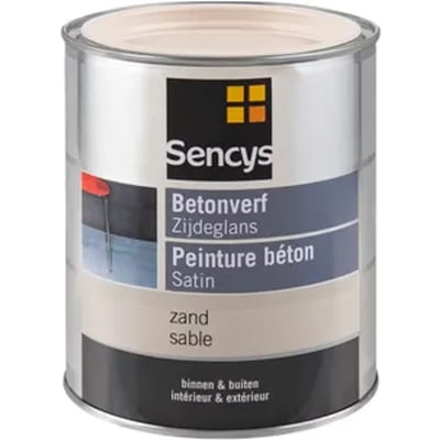 Sencys Betonverf Zijdeglans Zand 750ml