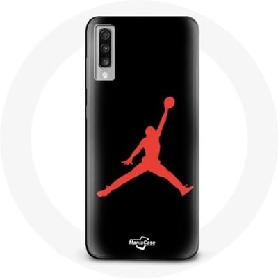Coque - Air Jordan - Galaxy A70 - Rouge - Souple - Sportif