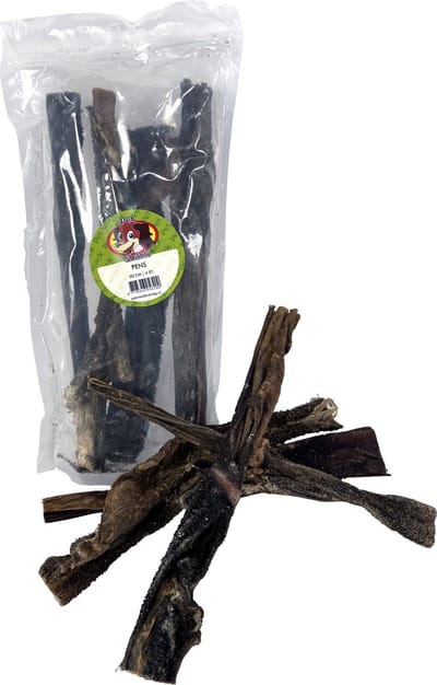 Petsnack Pens 30cm - Gedroogde Hondensnack 4st - Natuurlijke Beloning Zonder Conserveringsmiddelen