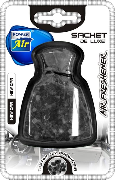 Power Air Sachet De Luxe - Auto Parfum Refresher - Autoparfum Geur Luchtverfrisser - Geurverfrisser - Autogeur New Car