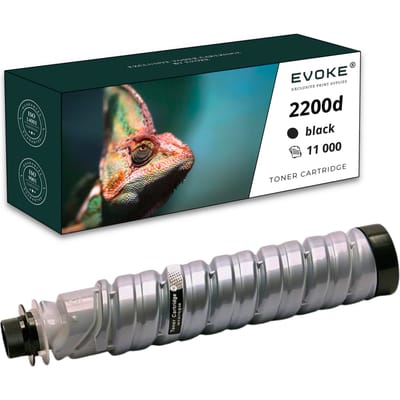 Evoke compatibele toner voor Ricoh 885266 Ri 2220 Zwart 11000 pagina's Aficio 1022 1027 1032 2022 2027 2032 2022 Sp 3025 3030 3030 Ad 3030 P 3025 Ad 3025 P 3025 Ps 3030 Ps 3025 Sp Mp2510 Mp3010Ad
