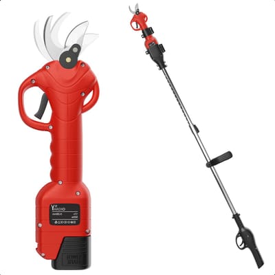 YARDIO Tools® - TPT17v-1.5m Elektrische Snoeischaar - Telescopische Snoeischaar - Snoeischaar Accu - TPT17v-1.5m - Incl. Accu 1.5a
