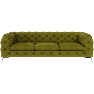 3-zitsbank Chelsea velvet | Ropez