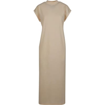 Urban Classics - Long Extended Shoulder Maxi lange jurk - 3XL - Beige